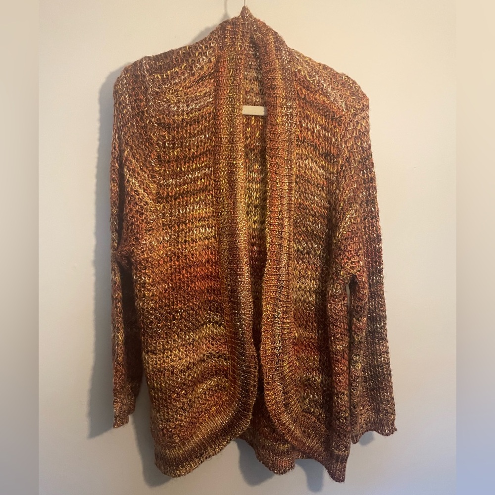 Chicos open knitted cardigan 1X NWT
